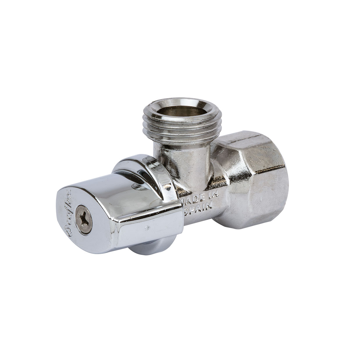 LLAVE DE CONTROL DE 1/4 DE VUELTA 1/2* FNPT X 1/2* M. ANGULAR