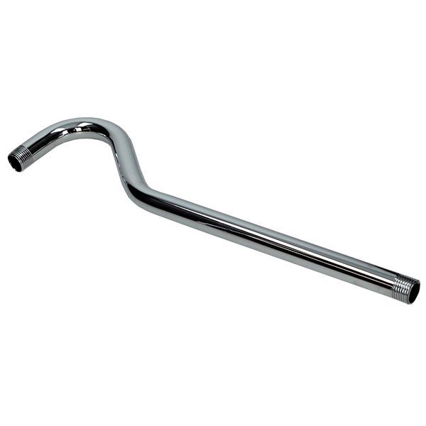 BRAZO LARGO FIERRO CROM CHAP. ACERO IN 39 CM   Modelo: 45-BF