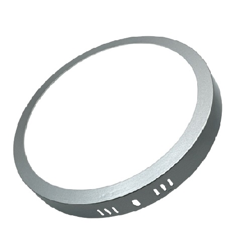 PANEL SOBREPONER LED REDONDO 18W COLOR CROMO