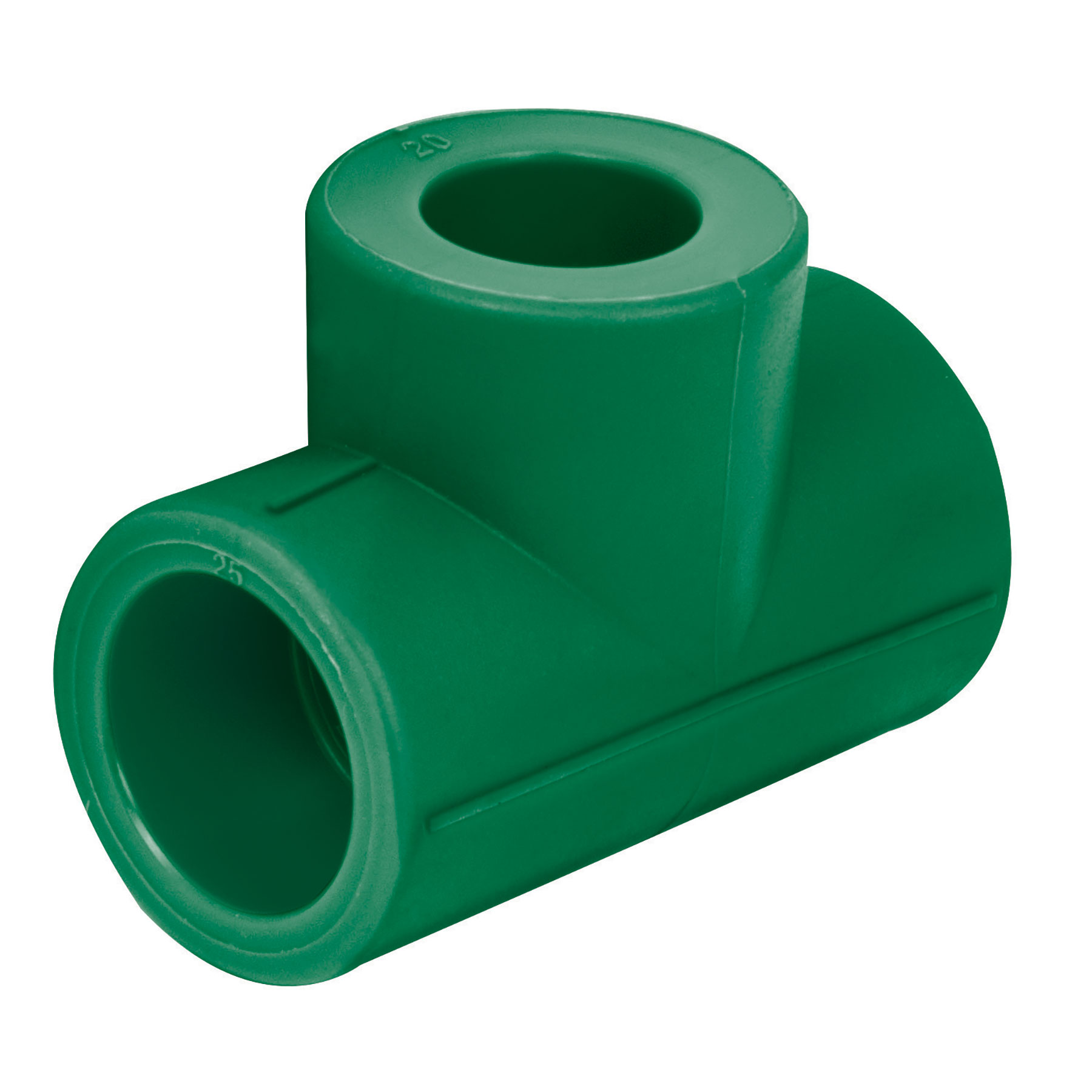TEE NORMAL FUSION REDUCCION 3/4 X 1/2  POLIMEX VERDE K35    Modelo: 635225