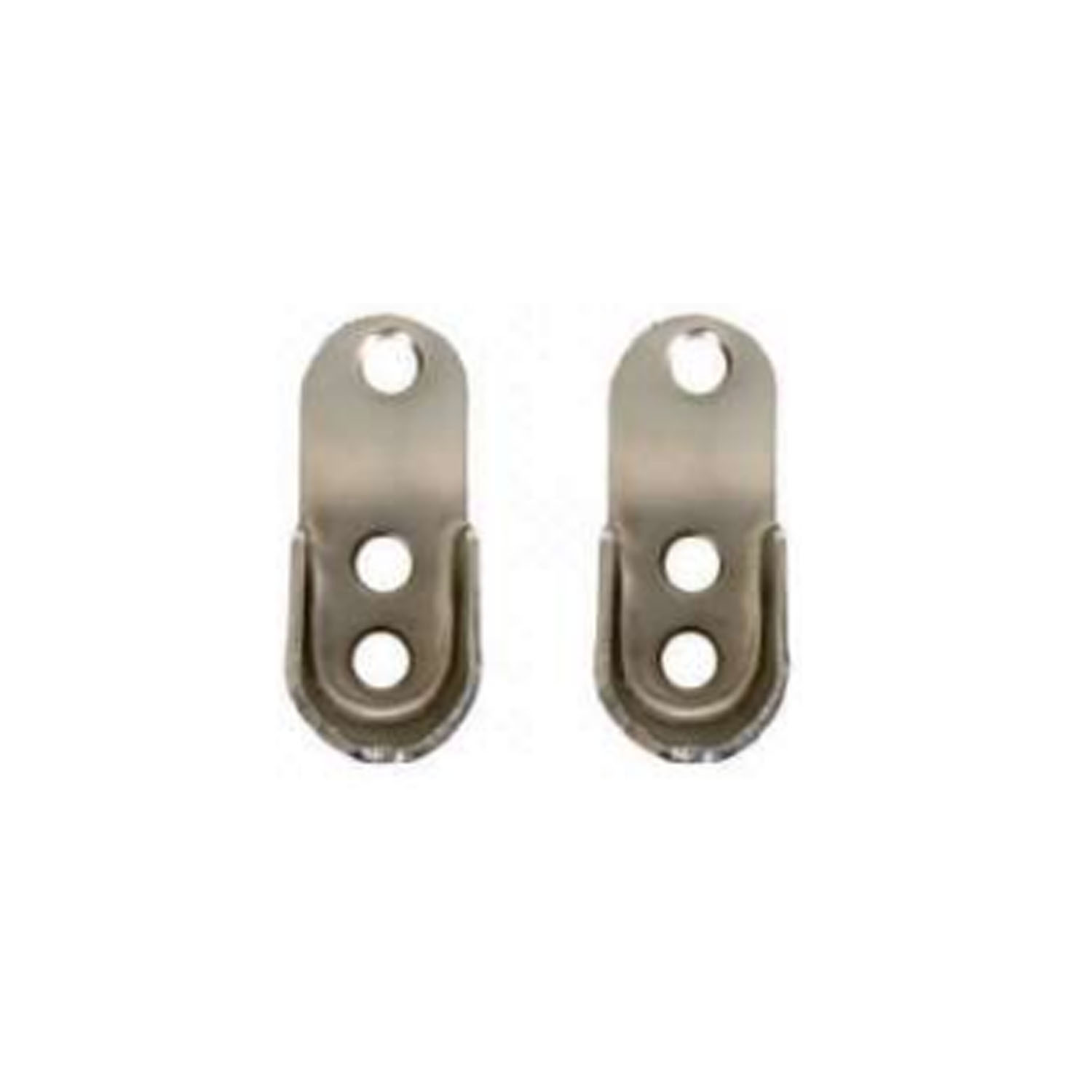 JUEGO DE BRIDAS OVALADA GALVANIZADA 15*30