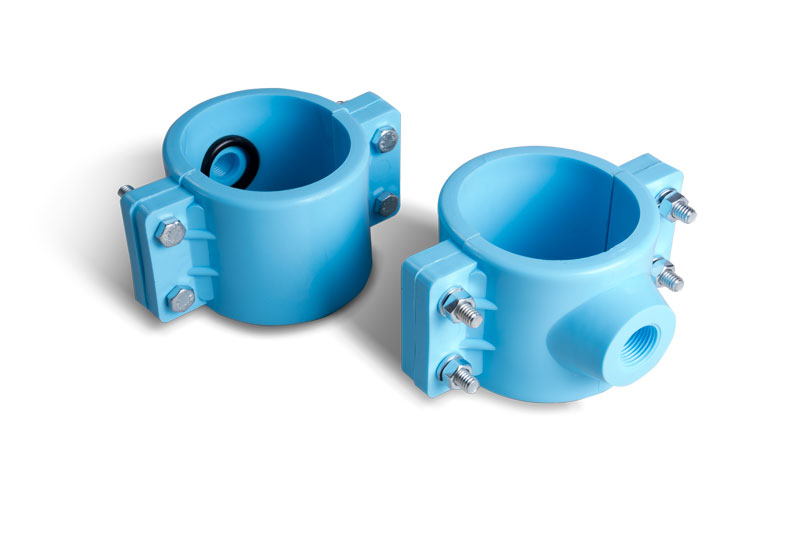 ABRAZADERA METRICA PARA TOMA DE AGUA 6  Modelo: AME150X13