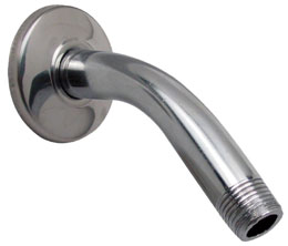 BRASO Y CHAPETON DE ABS P/REGADERA ACAB CROMO  Modelo: 45-PC