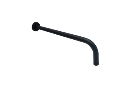 CUELLO P/REGADERA ACERO NEGRO 40CM   Modelo: CUE-011