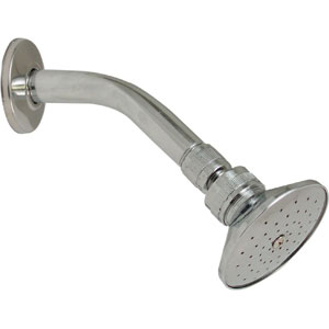 REGADERA MILANO 3 1/8 C/BRAZO Y CHAP. METAL.   Modelo: 44-M