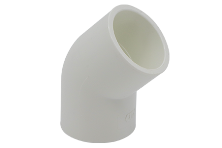 CODO 45 CEDULA 40  3/4''