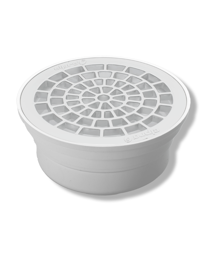 COLADERA UNIVERSAL REGILLA NET BLANCA SIN TAPETE Modelo CD-22A