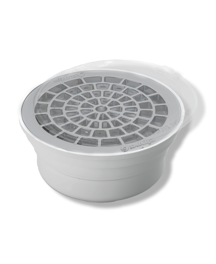 COLADERA UNIVERSAL REGILLA NET CROMADA CON TAPETE Modelo CD-17A