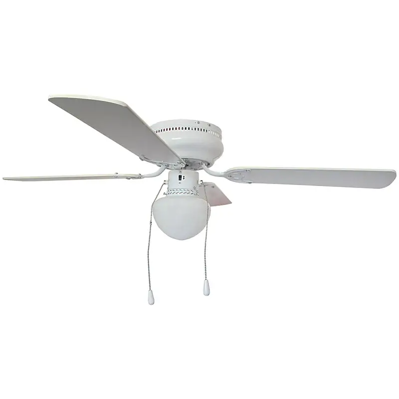 VENTILADOR DE TECHO CON LAMPARA 4 ASPAS DE 42