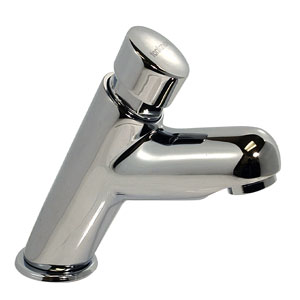 LLAVE INDIVIDUAL TEMPORIZADORA PARA LAVABO CROMO 20001