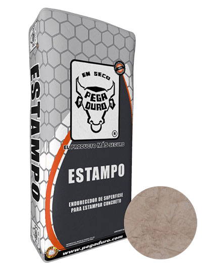 ESTAMPO ENDURECEDOR ESTAMPAR CONCRETO 10KG BEIGE