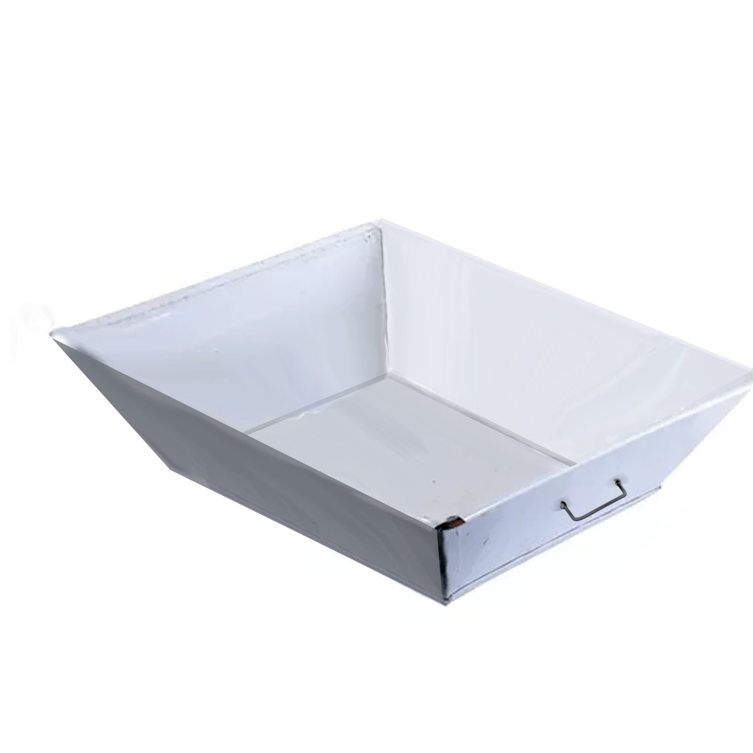 CAJON MEZCLERO GALVANIZADO CON OREJAS 48X60CM