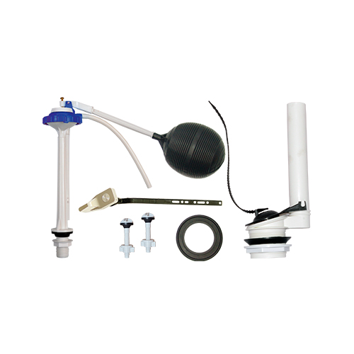 JUEGO CLASICO DE HERRAJES PARA TANQUE SANITARIO 2*