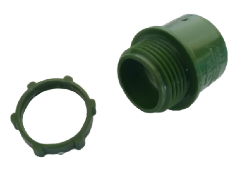 CONECTOR CONDUIT PESADO ELECTRICO PVC DE 1/2