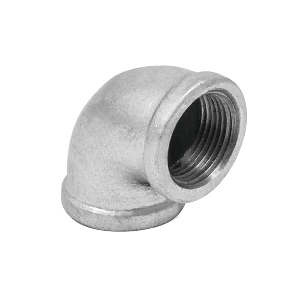 CODO GALVANIZADO DE 90° X 4