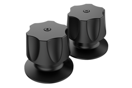 JGO. MANERALES C/CHAPETON P/REGADERA NEGRO MATE   Modelo: MAN-005