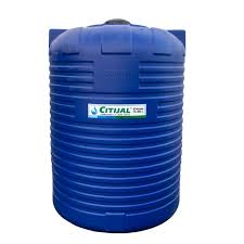 CISTERNA USO RUDO VERTICAL AZUL REY CITIJAL 20,000 LTS