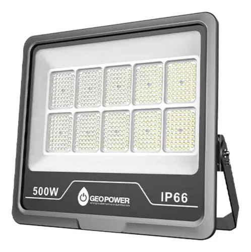 REFLECTOR LED SUPER POTENTE 500W 20,000 HRS LUZ FRIA