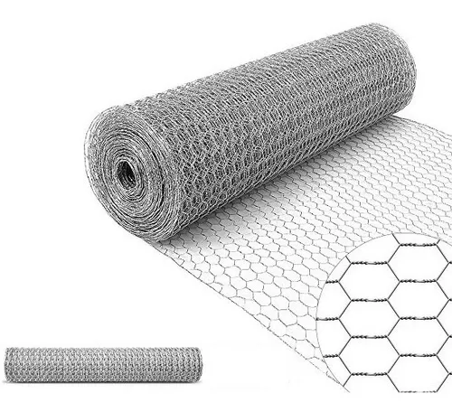 MALLA HEX POLLERA APERTURA 25MM X ALTO 1MT