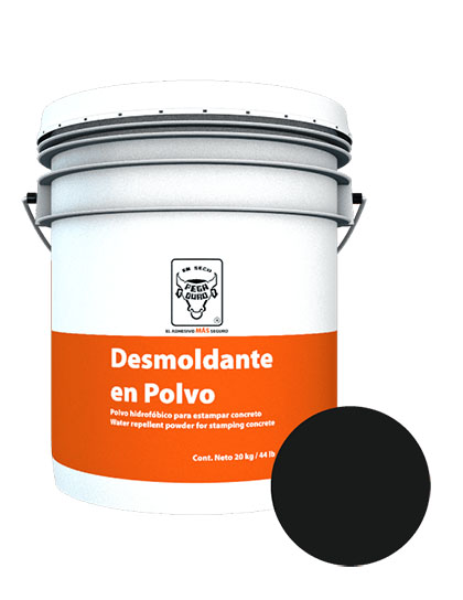DESMOLDANTE ANTIGUO EN POLVO PARA ESTAMPAR NEGRO 20KG