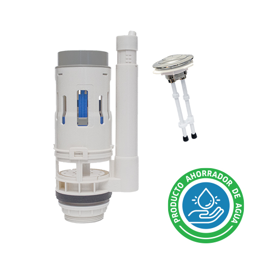 VALVULA DE DESCARGA PARA SANITARIO DE DOS PIEZAS DE 2*