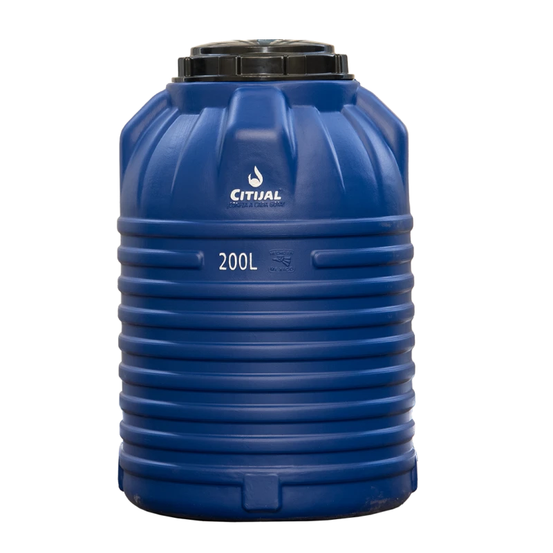 TINACO USO RUDO VERTICAL USO RUDO AZUL REY 200 LTS