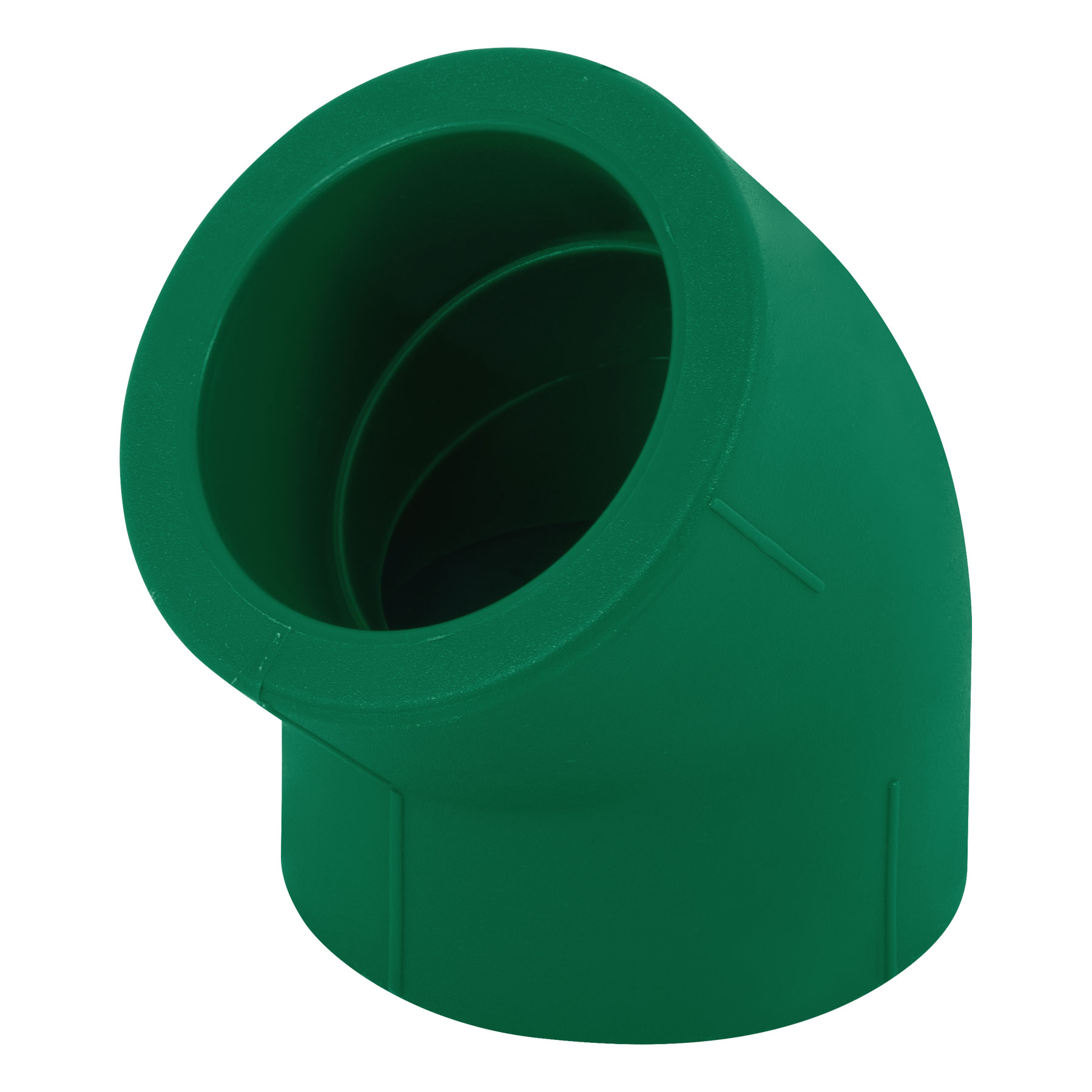 CODO 45 NORMAL FUSION (20( 1/2  POLIMEX VERDE  K70  Modelo: 670020