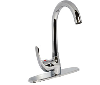 MEZC. MONOMANDO P/FREG. C/CHAP LAT. CROMO  Modelo: 104-FM
