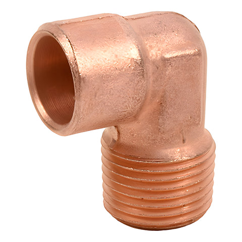 CODO 90 DE 1 DE COBRE A ROSC. EXT.