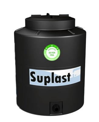 TINACO NEGRO SUPLAS DE 300 LTS