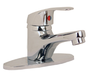 MEZC. MONOMANDO P/LAVABO 4'' C/CUB A. LATÓN  Modelo: 23-MQ