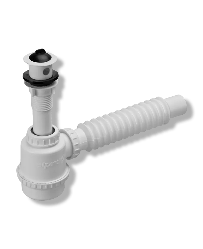CESPOL PARA LAVABO CUERPO GRANDE SIN CUBIERTA METALICA  Modelo: CL-05