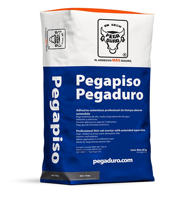 PEGAPISO PEGADURO GRIS 20KG