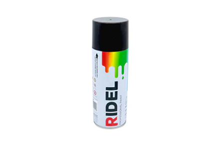 PINTURA EN AEROSOL ESMALTE ACRILICO COLOR NEGRO BRILLANTE