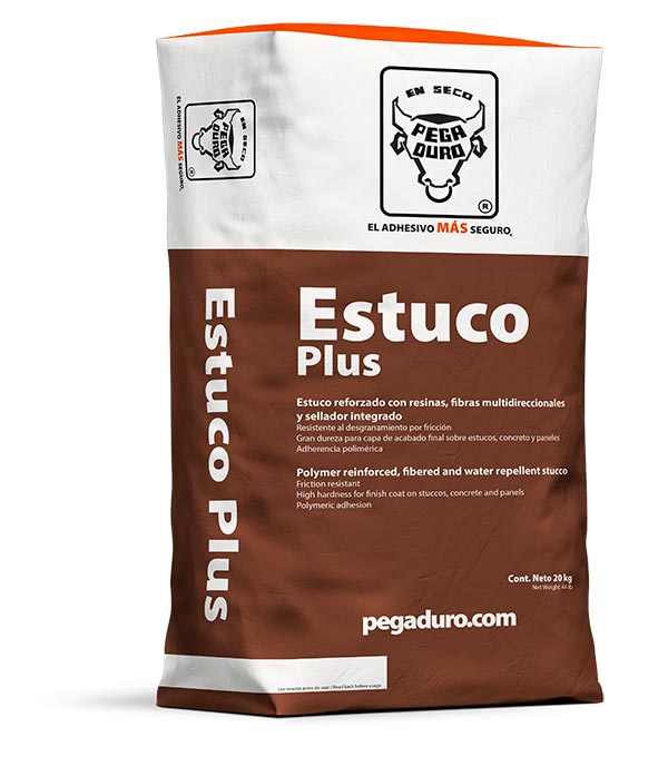 ESTUCO PLUS BLANCO 20KG