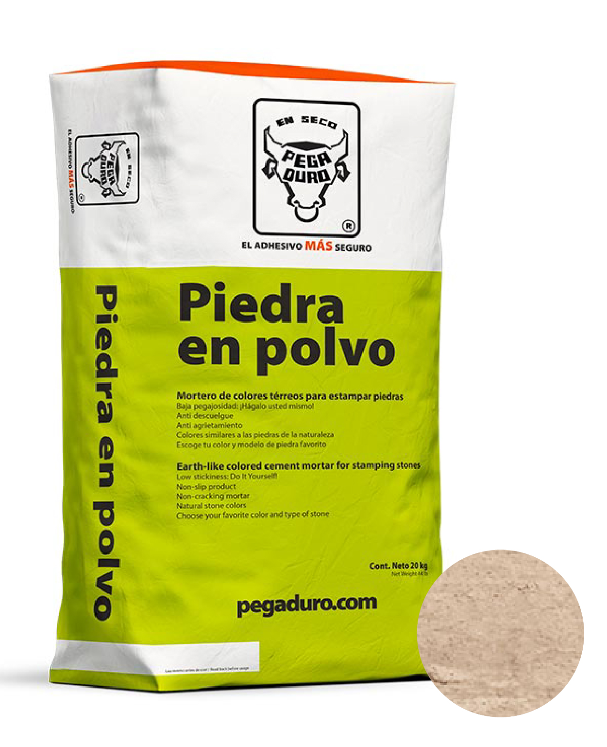 PIEDRA EN POLVO PARA MURO 20K MAYA