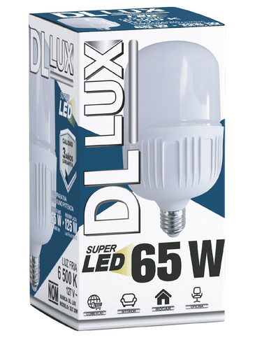 FOCO DL LUX 65W TIPO T LED A BULBO