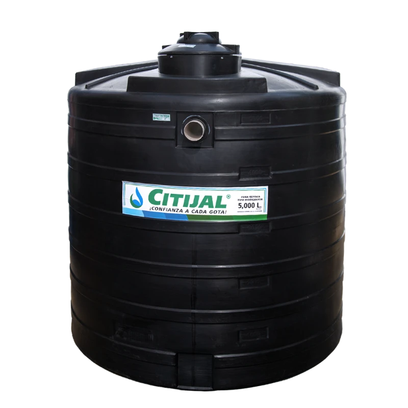 BIODIGESTRO DUAL LIMPIA FACIL NEGRO 5,000 LTS