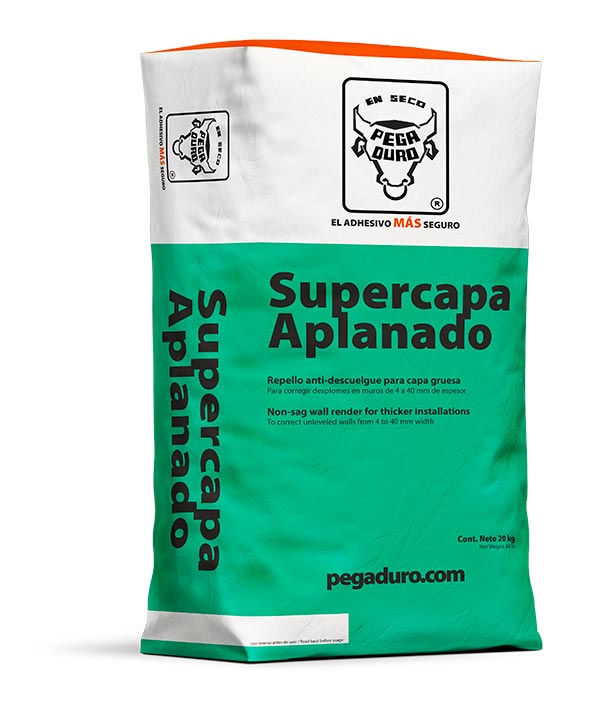 SUPERCAPA APLANADO BLANCO 20KG