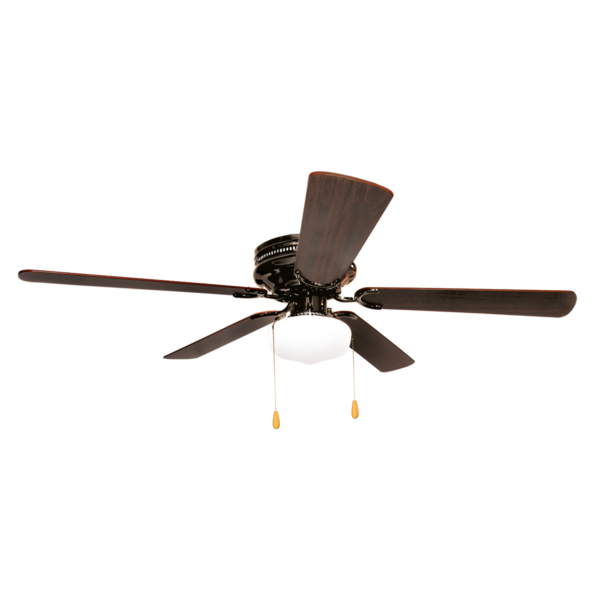 VENTILADOR DE TECHO CON LAMPARA 5 ASPAS DE 52