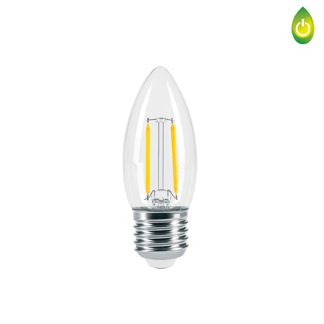 FOCO MODELO VELA VINTAGE ENTRADA E26 4W