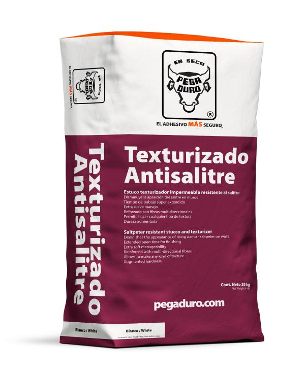 TEXTURIZADO ANTISALITRE BLANCO 20KG