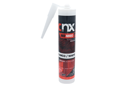 SILICON ADHESIVO NO MAS CLA / SILICON ADHESICO DE MONTAJE 280ml (10oz) BLANCO
