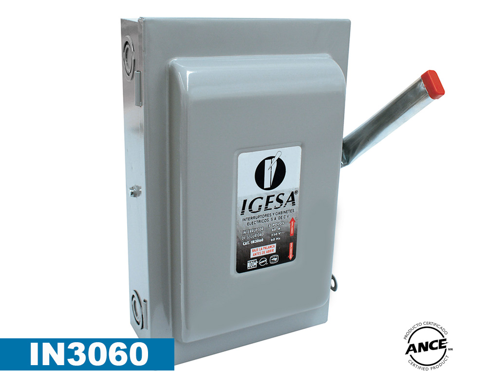 INTERRUPTOR 3 X 60