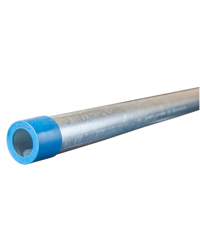 TUBO GALVANIZADO 3/4 X 6.40 NORMA X 200 TAPA AZUL