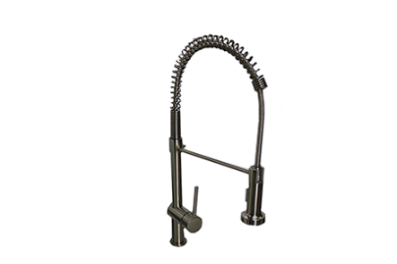 MEZCLADORA MONOMANDO P/FREGADERO CUERPO LATON/ MAN. ZINC    Modelo: MZM8109F