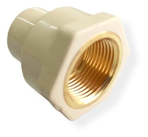 ADAPTADOR HEMBRA CPVC C/INSERTO METALICO 1