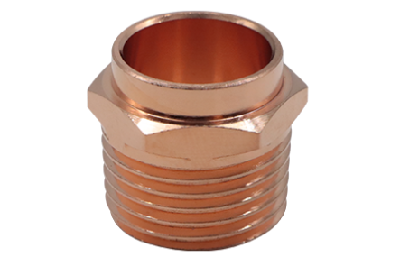 CONECTOR 3/4 COBRE A ROSCA EXT. 704