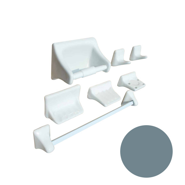 JUEGO DE ACCESORIOS DE CERAMICA AZUL HOLANDA *AGOTAR EXISTENCIAS*