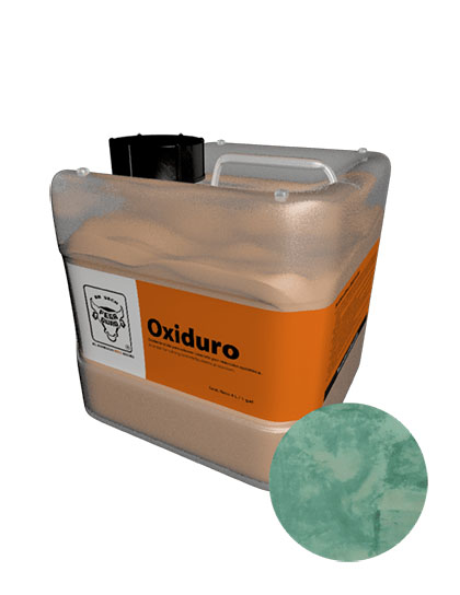 OXIDURO OXIDANTE ACIDO PARA CONCRETO 4LT VERDE CACTUS